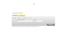 Tablet Screenshot of guias.telecom.com.ar