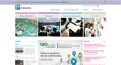 Desktop Screenshot of fundacao.telecom.pt