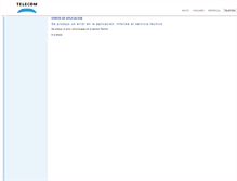 Tablet Screenshot of aplicacionesweb.telecom.com.ar